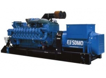 SDMO Стационарная электростанция X3100C (	2254,5 кВт) 3 фазы